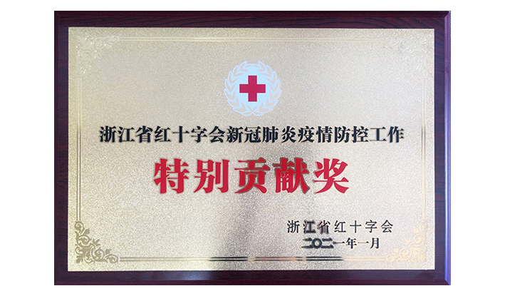 浙江省红十字会授予开云手机端·官方版入口-开云online(中国)“新冠疫情防控特别贡献奖”